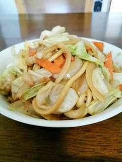 醤油ベースの焼きうどん-レシピのメイン写真