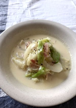 濃厚☆食べる野菜の豆乳チーズスープ-レシピのメイン写真
