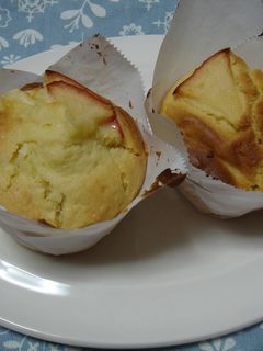 焼きりんごマフィン-レシピのメイン写真