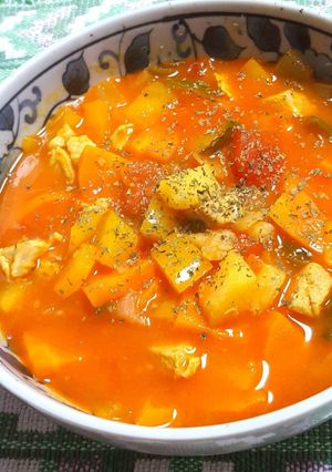 たっぷり野菜のスープ-レシピのメイン写真