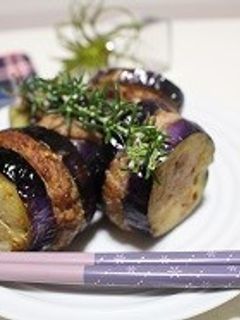 茄子はさみ揚げ-レシピのメイン写真