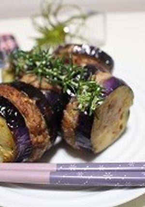 茄子はさみ揚げ-レシピのメイン写真