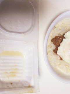 納豆ご飯の時の温泉卵-レシピのメイン写真