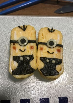 ミニオンズのたまご焼き♡-レシピのメイン写真