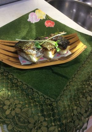 焼鯖寿司-レシピのメイン写真