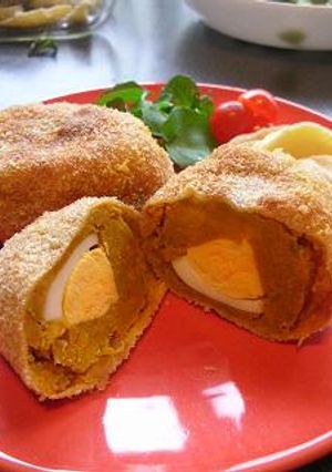 カレールー入り　かぼちゃコロッケ-レシピのメイン写真