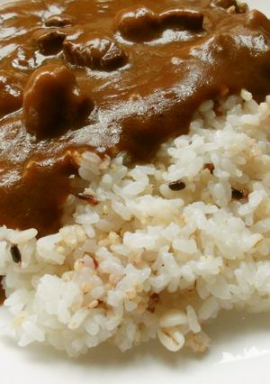 十穀米とカレーと私♪-レシピのメイン写真