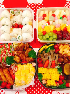 お弁当おかず簡単キャラ弁可愛いお弁当簡単-レシピのメイン写真
