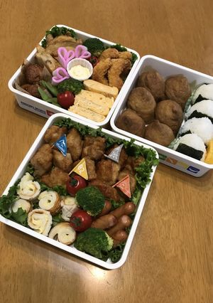 運動会お弁当 2017-レシピのメイン写真