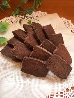 サクサクほろ苦クッキー-レシピのメイン写真