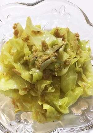 レンジで簡単＊キャベツとツナカレーサラダ-レシピのメイン写真
