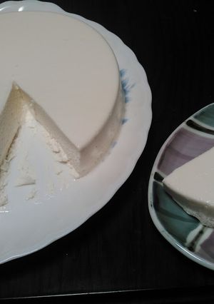 簡単レアチーズケーキ(糖質制限）-レシピのメイン写真