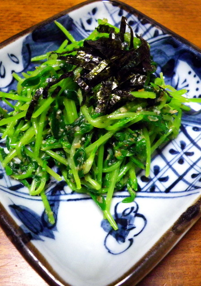 簡単♪無限湯通し豆苗☆和風ver.-レシピのメイン写真