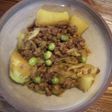 いつもの肉じゃがをカレー風味で♪