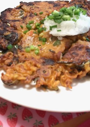 辛ラーメンのカリカリチヂミ★-レシピのメイン写真