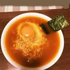 รูปของ 辛ラーメンをまろやかに