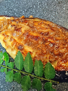 山椒オイルって便利!例えば、焼き茄子にも-レシピのメイン写真
