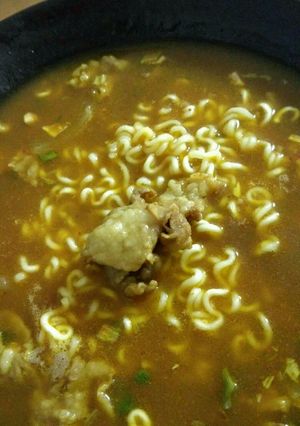 辛ラーメンカレートッピング-レシピのメイン写真