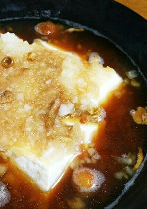 簡単大根おろし湯豆腐出しが効いてる-レシピのメイン写真