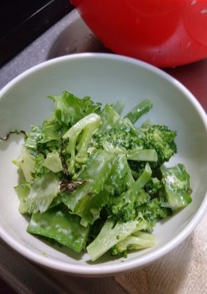 四角豆とブロッコリーの塩昆布マヨ和え-レシピのメイン写真