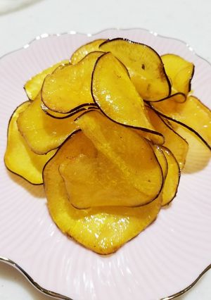 さつまいもチップス　はちみつ塩バター味-レシピのメイン写真