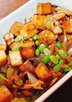 低糖質♥かんたん厚揚げの味噌マヨ♪-レシピのメイン写真