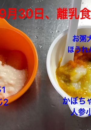 離乳食初期☆人参-レシピのメイン写真