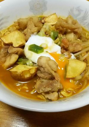 病みつきの辛さ！旨コク☆カレーラーメン☆-レシピのメイン写真
