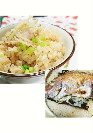 インパクト大☆意外に簡単♪土鍋で鯛めし-レシピのメイン写真
