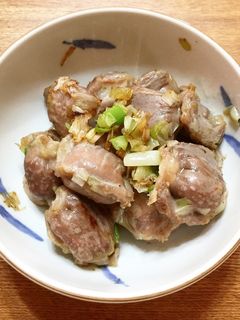 柚子胡椒の砂ズリ炒め-レシピのメイン写真