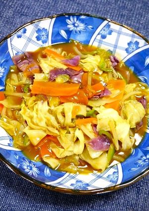 簡単！野菜のカレー煮(あんかけ風)-レシピのメイン写真