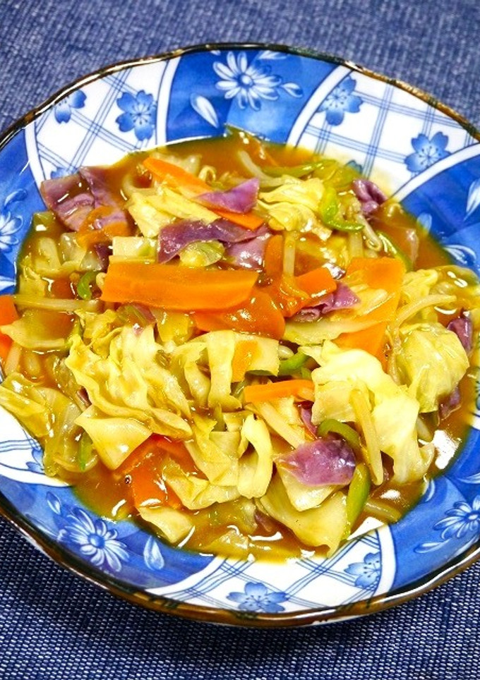 簡単！野菜のカレー煮(あんかけ風)-レシピのメイン写真