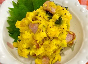 かぼちゃとウインナーのサラダ♪-レシピのメイン写真