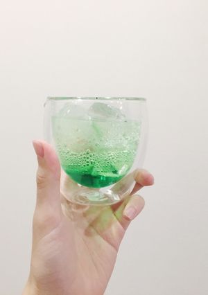 夏の終わりのメロンソーダ-レシピのメイン写真