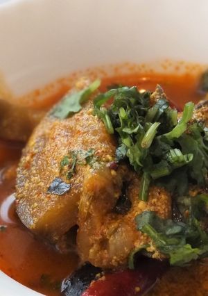 東インドのナスカレー（ダヒ・バンガン）-レシピのメイン写真