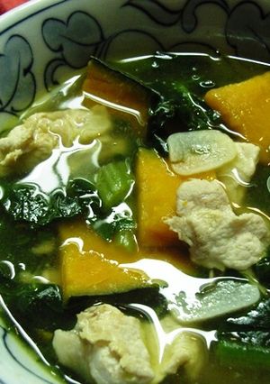 かぼちゃ☆豚肉のあったまりまスープ-レシピのメイン写真