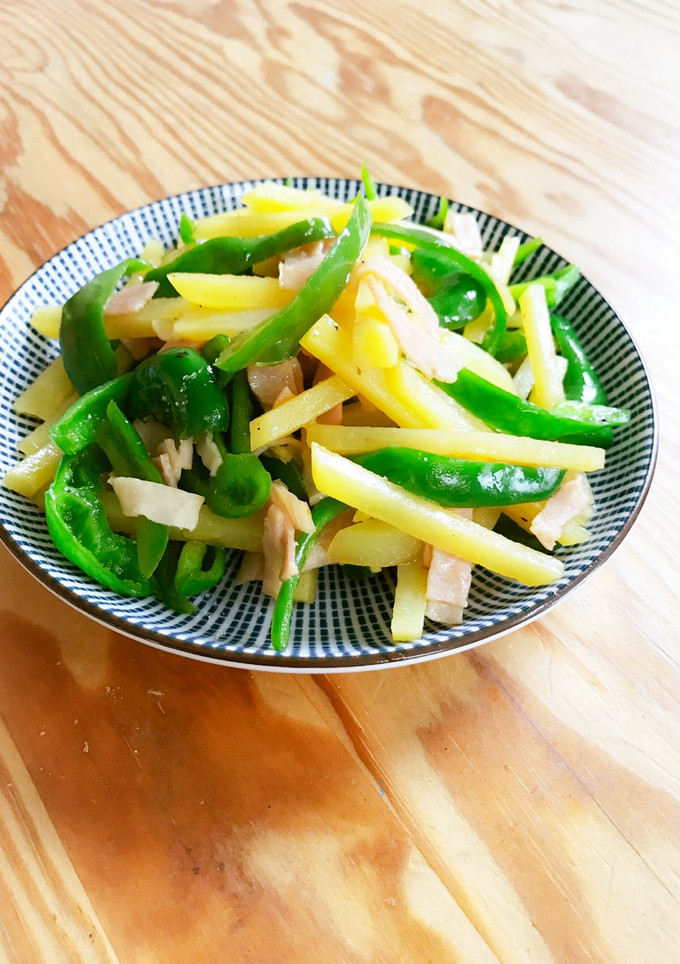 じゃがいもとピーマンの中華炒め-レシピのメイン写真