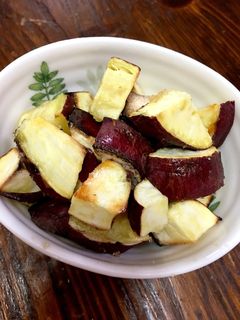 魚焼きグリルで♡簡単さつまいも焼き-レシピのメイン写真