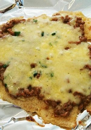 糖質制限生地★納豆ピザ-レシピのメイン写真