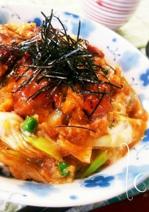 市販品で！チーズとろける〜焼き鳥の親子丼-レシピのメイン写真