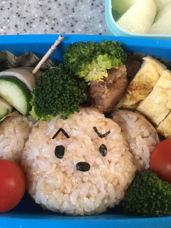 キャラ弁 うめ吉弁当-レシピのメイン写真