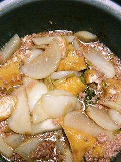 カブのそぼろ煮(^ー^*)-レシピのメイン写真
