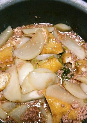 カブのそぼろ煮(^ー^*)-レシピのメイン写真