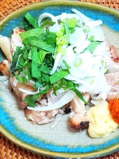 鶏モモ肉のたたき風-レシピのメイン写真