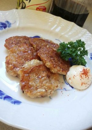 じゃが餅こぶおろし焼き-レシピのメイン写真