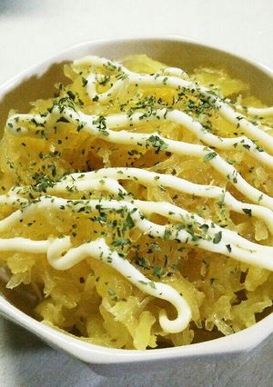 金糸瓜(そうめん瓜)のサラダ-レシピのメイン写真