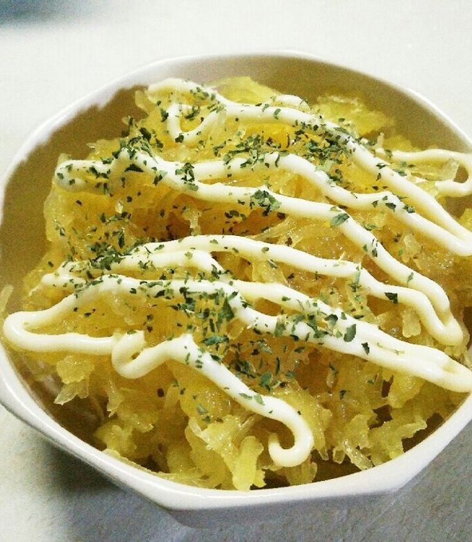 金糸瓜(そうめん瓜)のサラダ-レシピのメイン写真