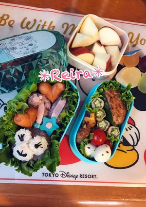 小3娘運動会＊ステラルー風おにぎり弁当-レシピのメイン写真