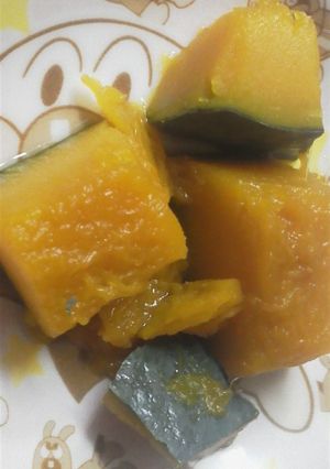 かぼちゃ簡単煮物-レシピのメイン写真