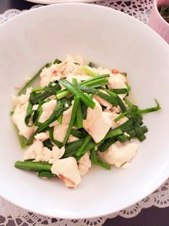 ニラ豆腐♡白だしorお醤油で♪-レシピのメイン写真